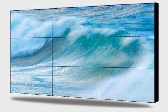 5ms 500cd/m2 LCD Video Wall Display 4K HD 3x3