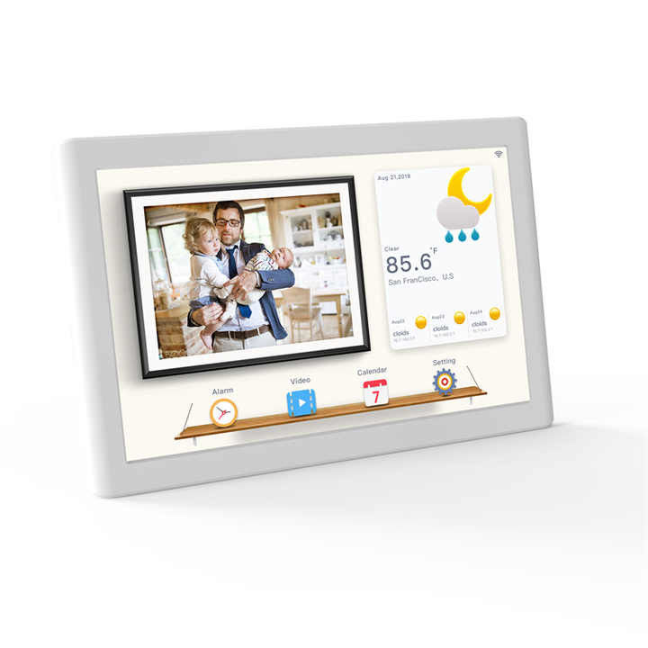 10.1 Inch WIfi Android Photos VIdeos Digital Photo Frame